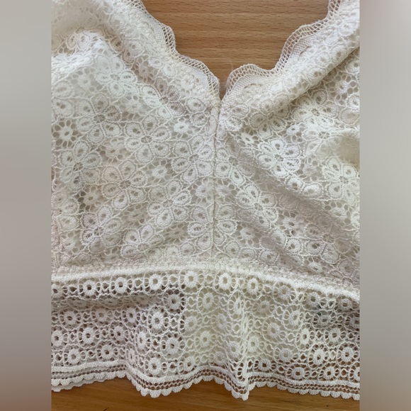 Aerie Queen Anne’s Lace longline bralette, 2 pack, XL - Picture 5 of 6